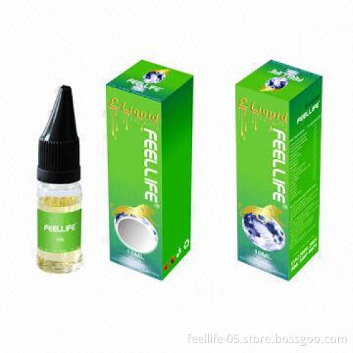 E-liquid with New Branded Package, Easy to Refill, Smoke Oil for Green E-cigarette